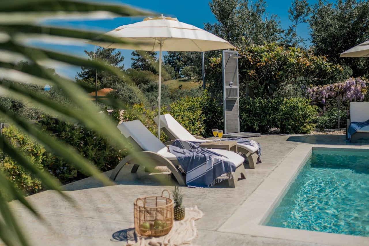 Binios Villa - Private Pool, Walking Distance From The Beach Vasilikí Buitenkant foto