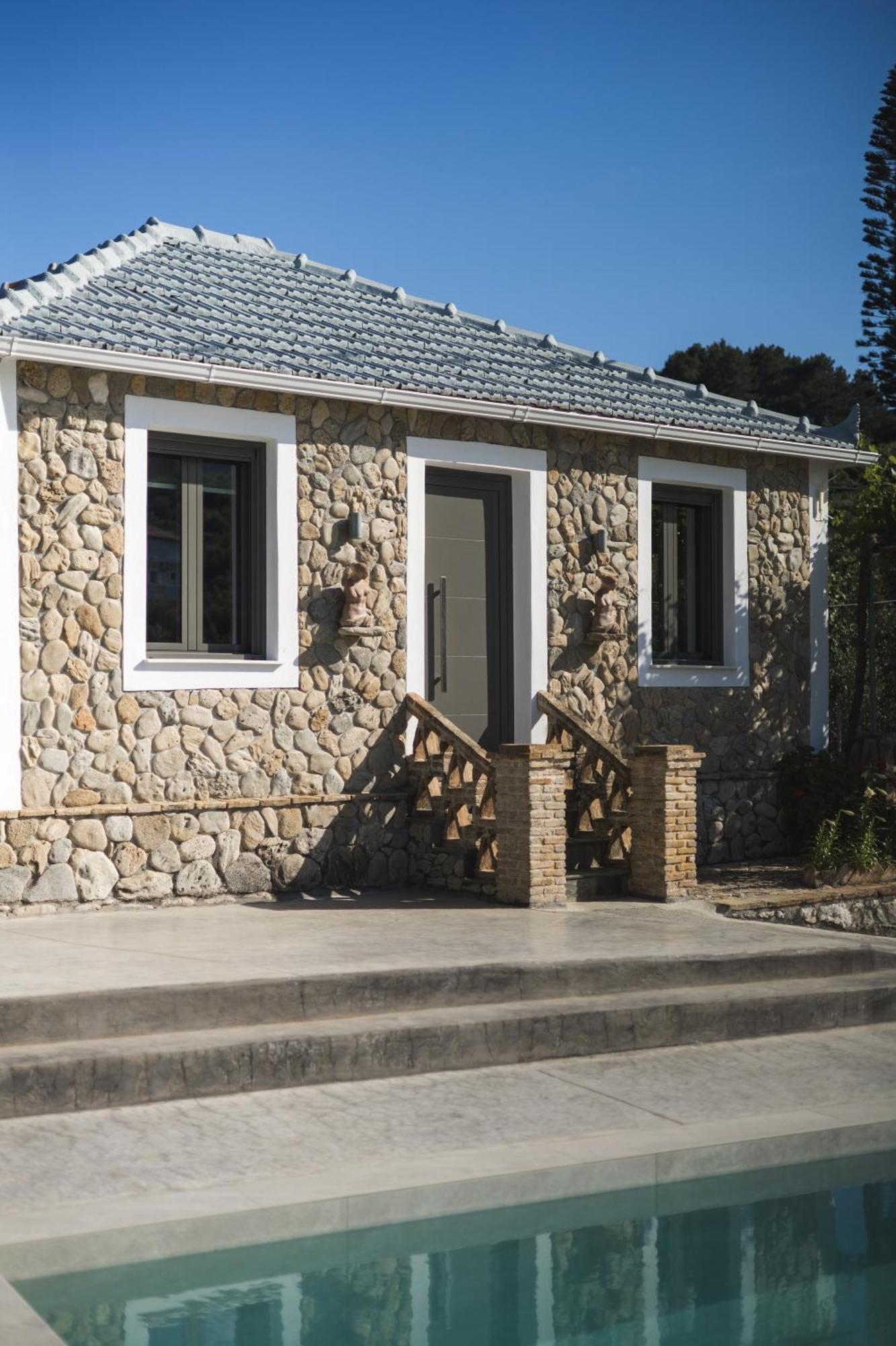 Binios Villa - Private Pool, Walking Distance From The Beach Vasilikí Buitenkant foto