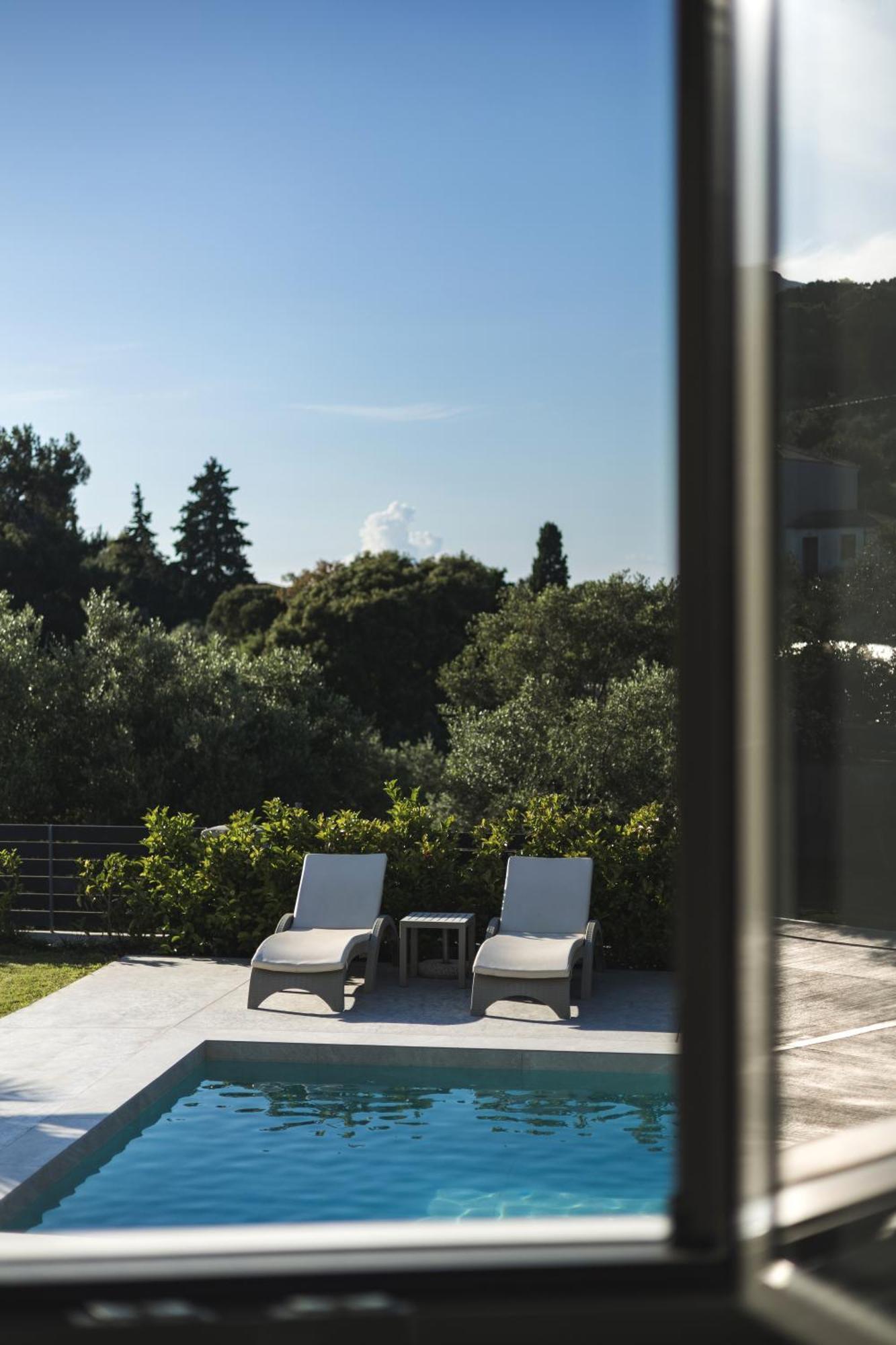 Binios Villa - Private Pool, Walking Distance From The Beach Vasilikí Buitenkant foto