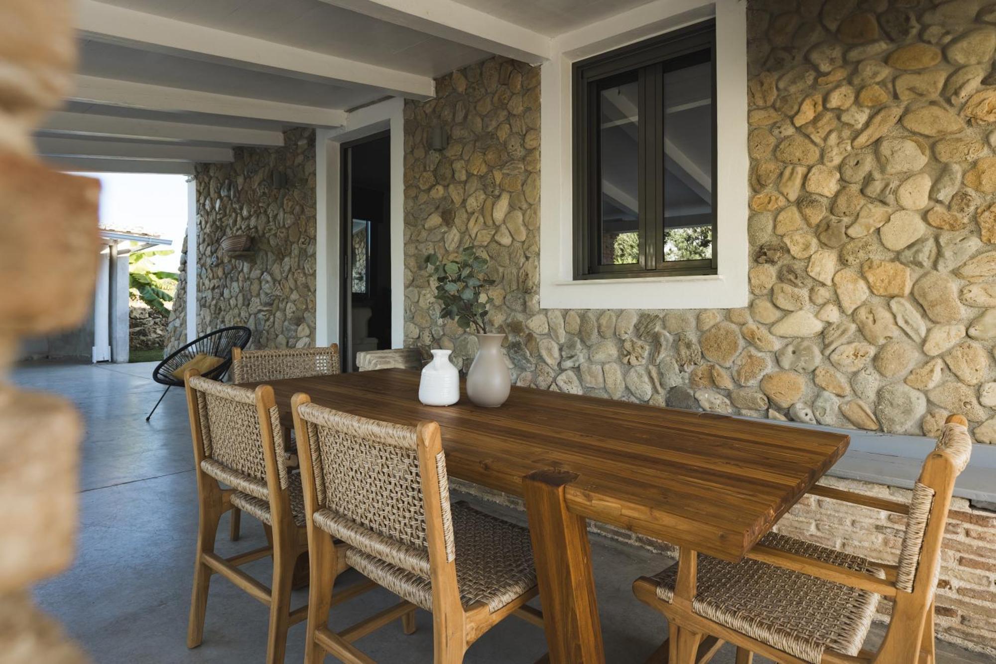 Binios Villa - Private Pool, Walking Distance From The Beach Vasilikí Buitenkant foto