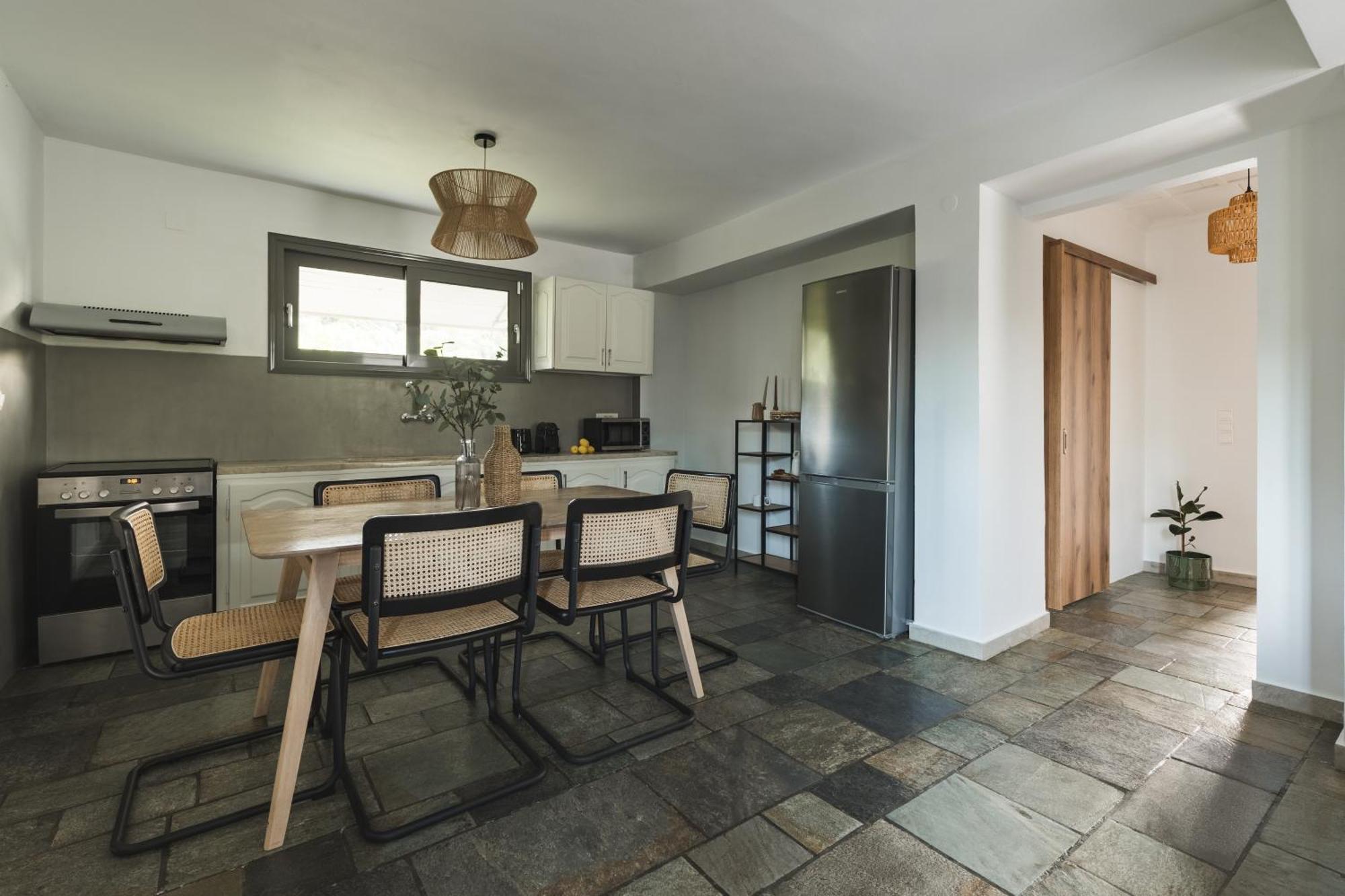Binios Villa - Private Pool, Walking Distance From The Beach Vasilikí Buitenkant foto