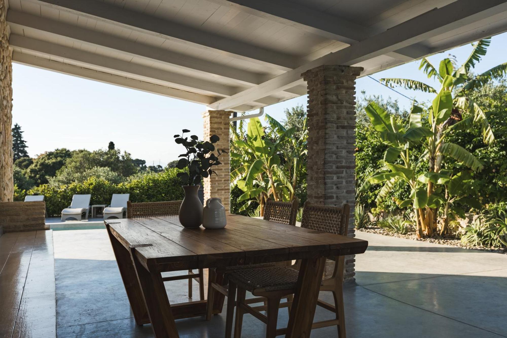 Binios Villa - Private Pool, Walking Distance From The Beach Vasilikí Buitenkant foto