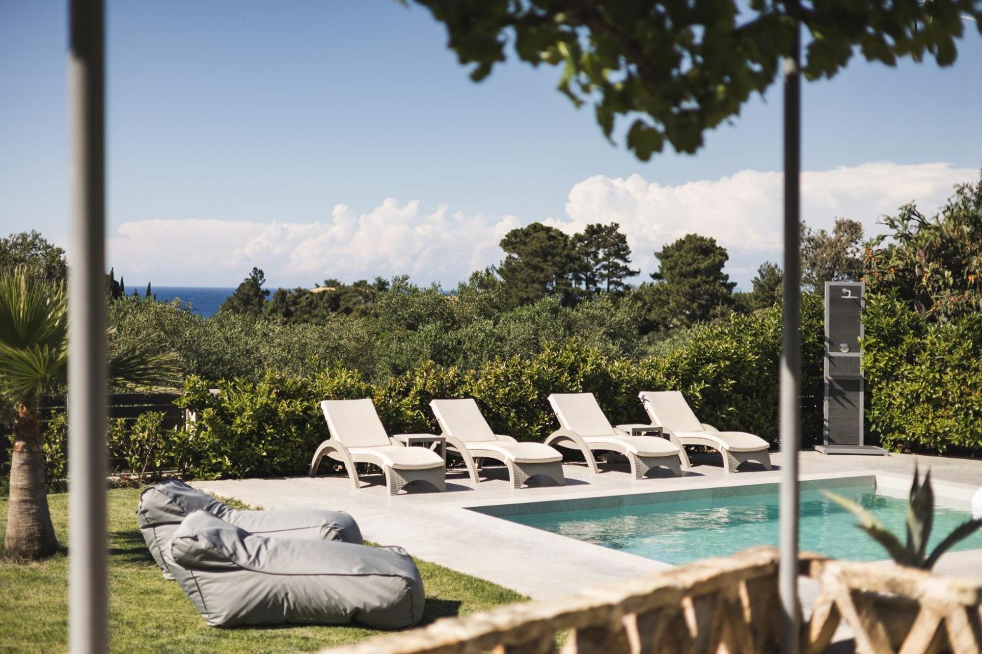 Binios Villa - Private Pool, Walking Distance From The Beach Vasilikí Buitenkant foto