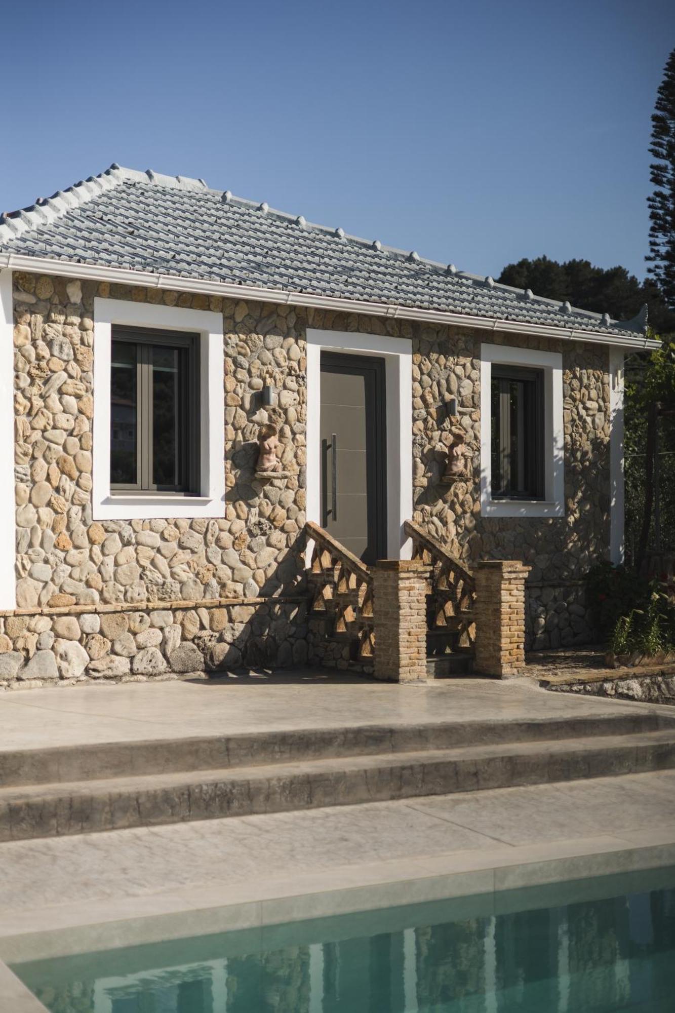 Binios Villa - Private Pool, Walking Distance From The Beach Vasilikí Buitenkant foto